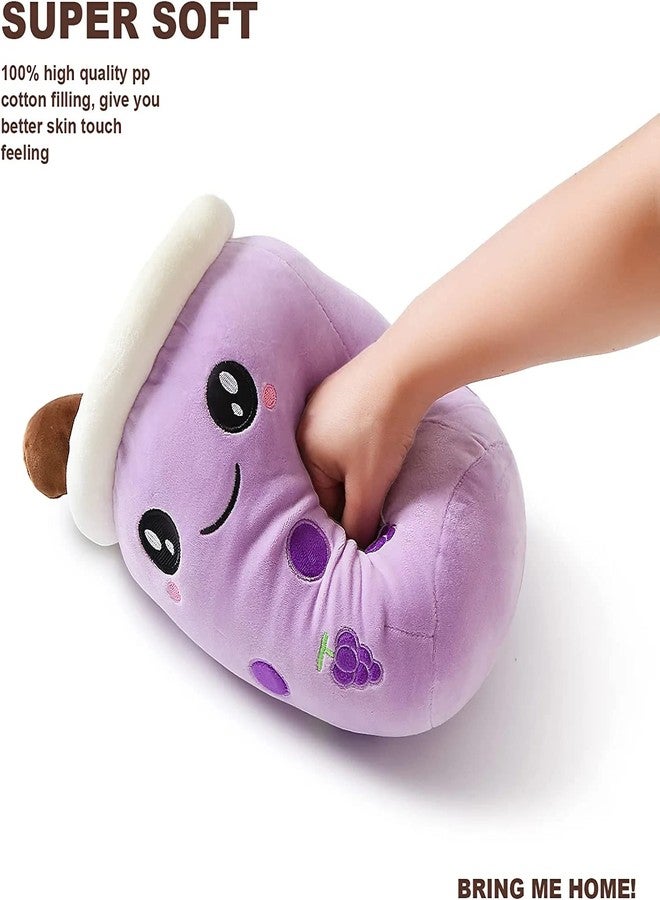 TechMax Solution دمية شاي الفقاعات المحشوة من تيك ماكس سوليوشن كاواي، دمية قطيفة على شكل كوب شاي حليب بوبا، وسادة لعبة للأطفال - Image 5